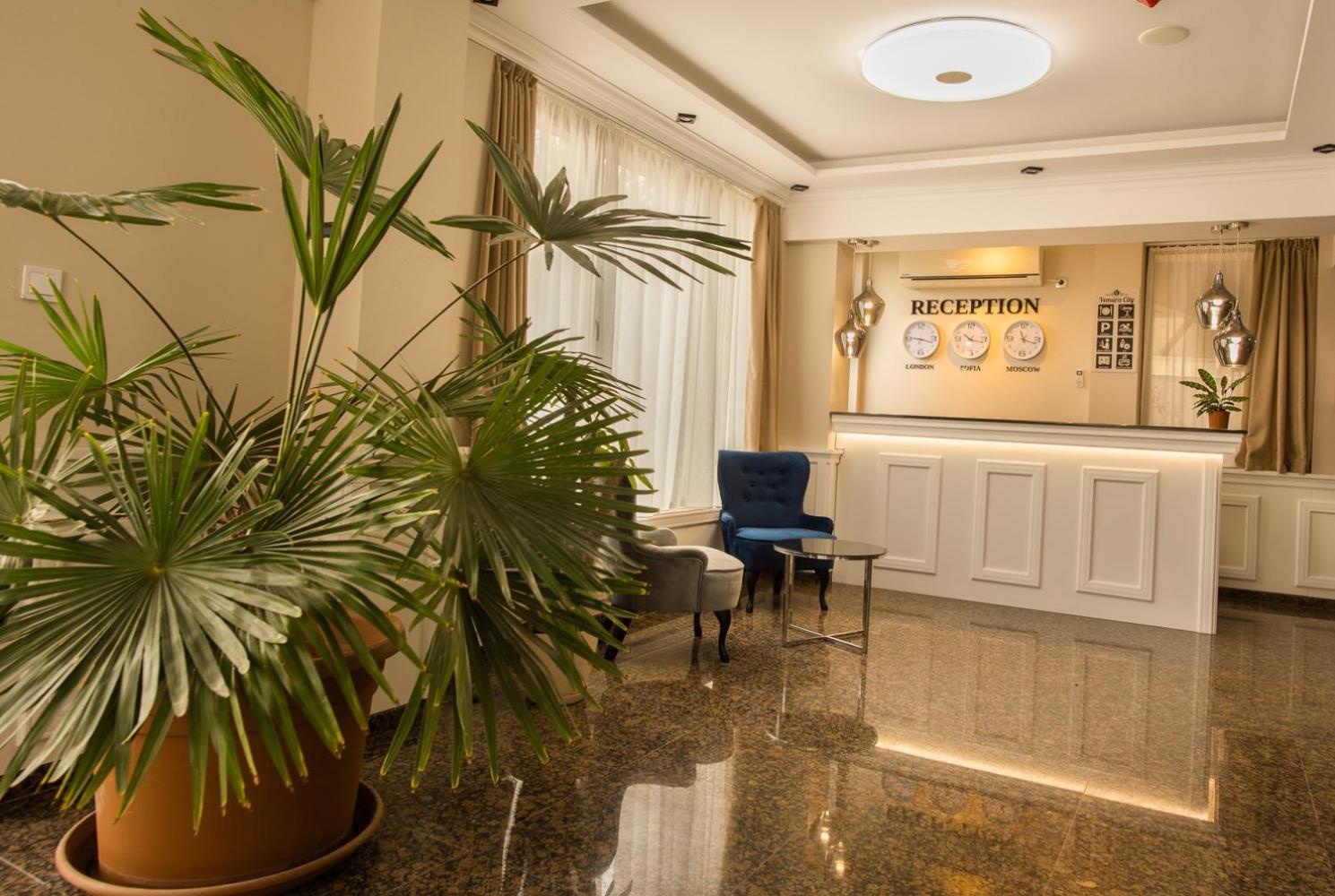 Vemara City Boutique Hotel-Free Parking 瓦爾納 外观 照片